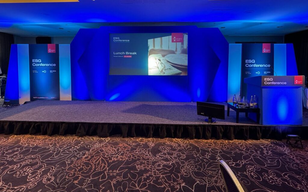 Kick provide set backdrop to Peel Ports Conference